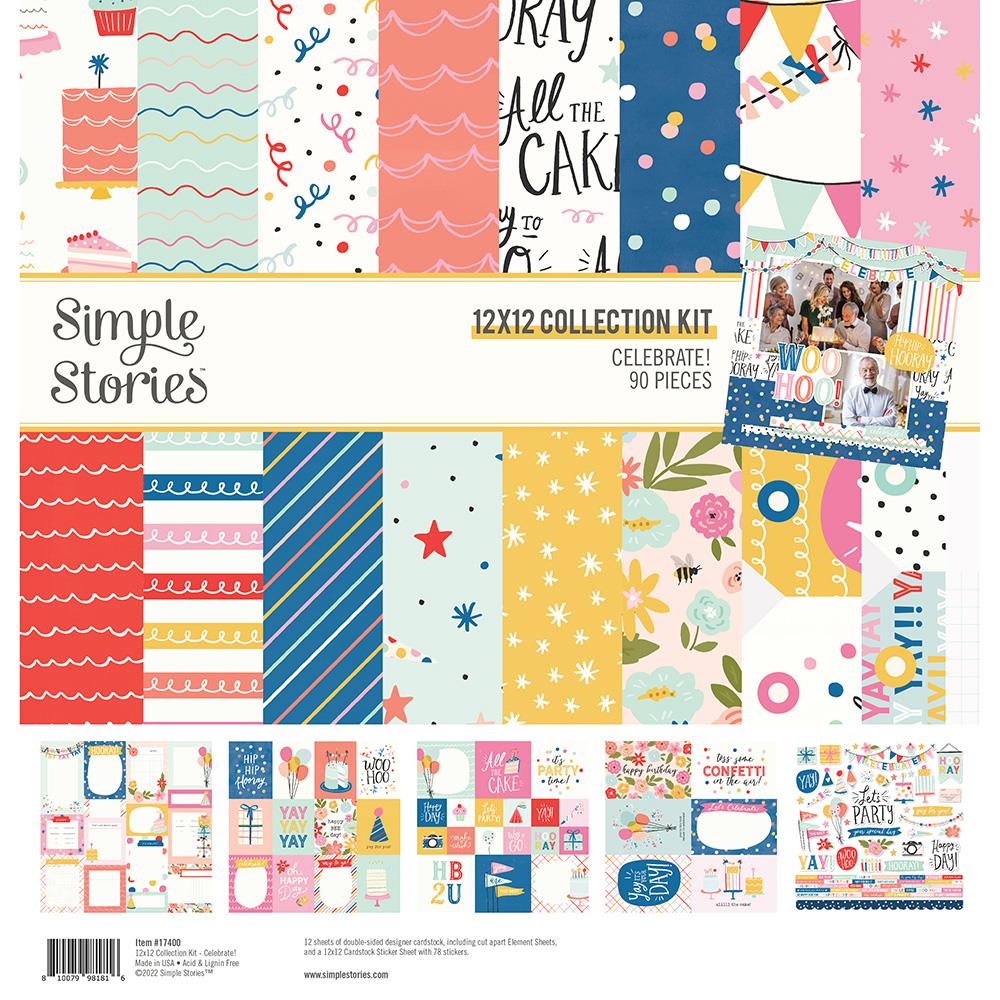Simple Stories Celebrate! 12 x 12 Collection Kit
