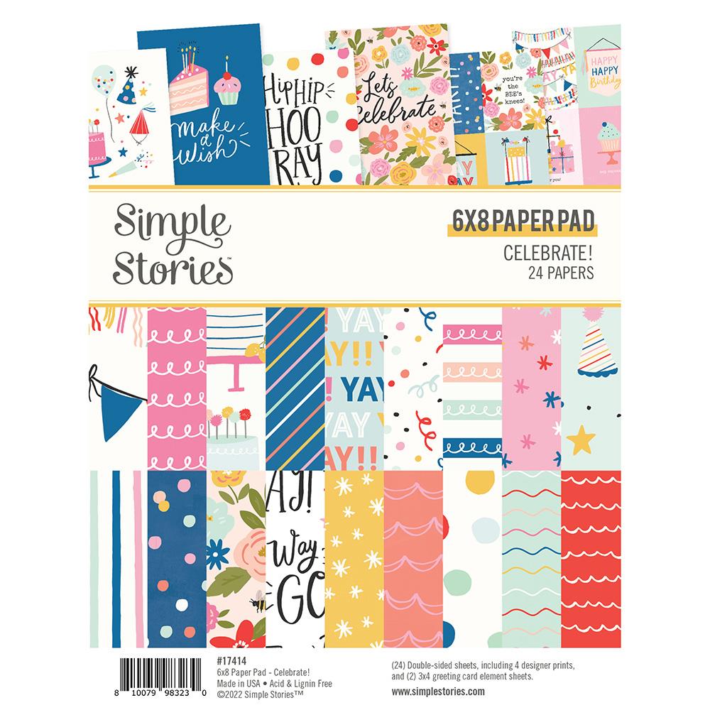 Simple Stories Celebrate! 6 x 8 Paper Pad