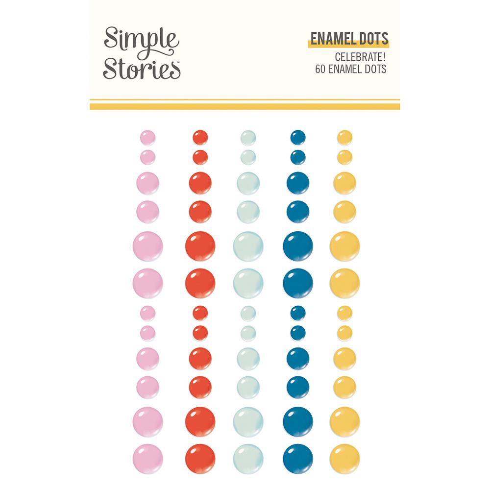 Simple Stories Celebrate! Enamel Dots