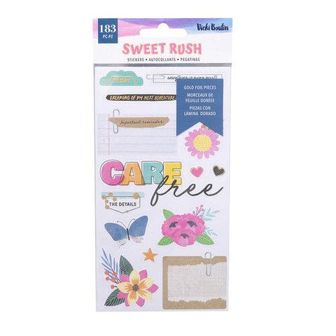 Vicki Boutin Sweet Rush Collection Puffy Stickers