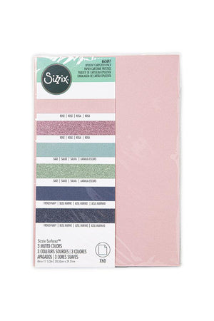Sizzix Opulent Cardstock Pack 3 Muted Colors