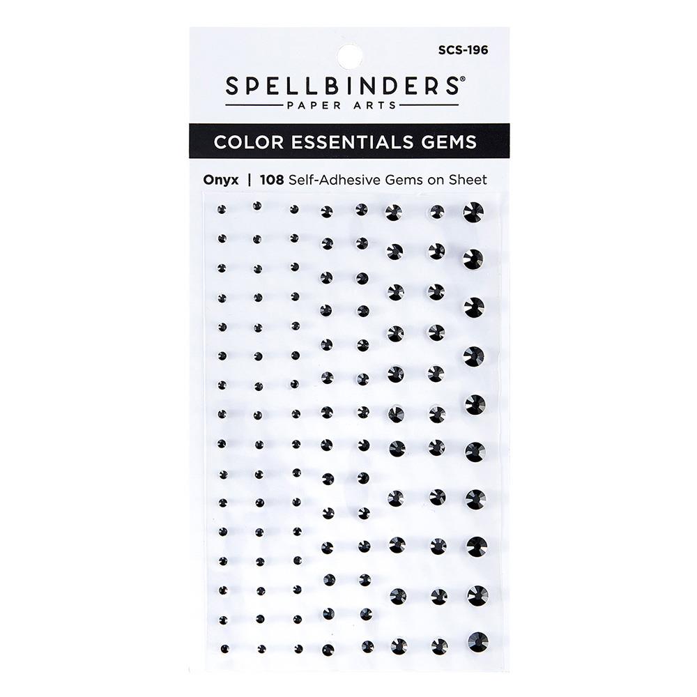 Spellbinders Paper Arts Color Essentials Gems Onyx