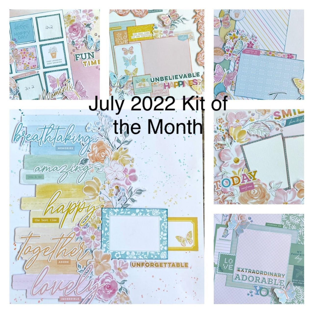 Ladybug Scrapbook Kit of the Month July 2022