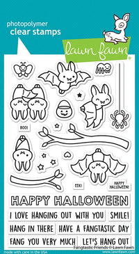 Lawn Fawn Fangtastic Friends Stamp set
