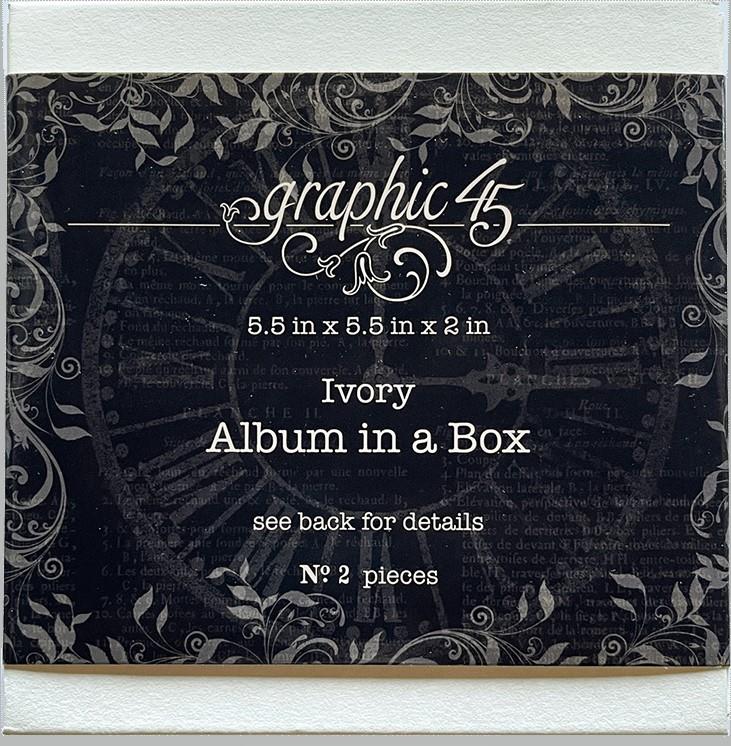 Graphic 45 Staples Ivory Album in a Box