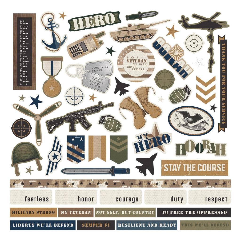 Photoplay - The Brave Element Sticker Sheet