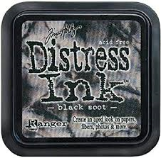 Ranger Tim Holtz Distress Ink Black Soot